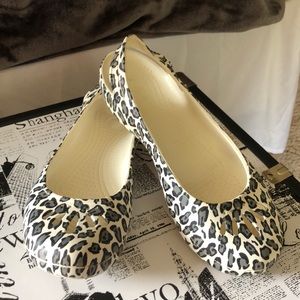 Leopard Crocs!